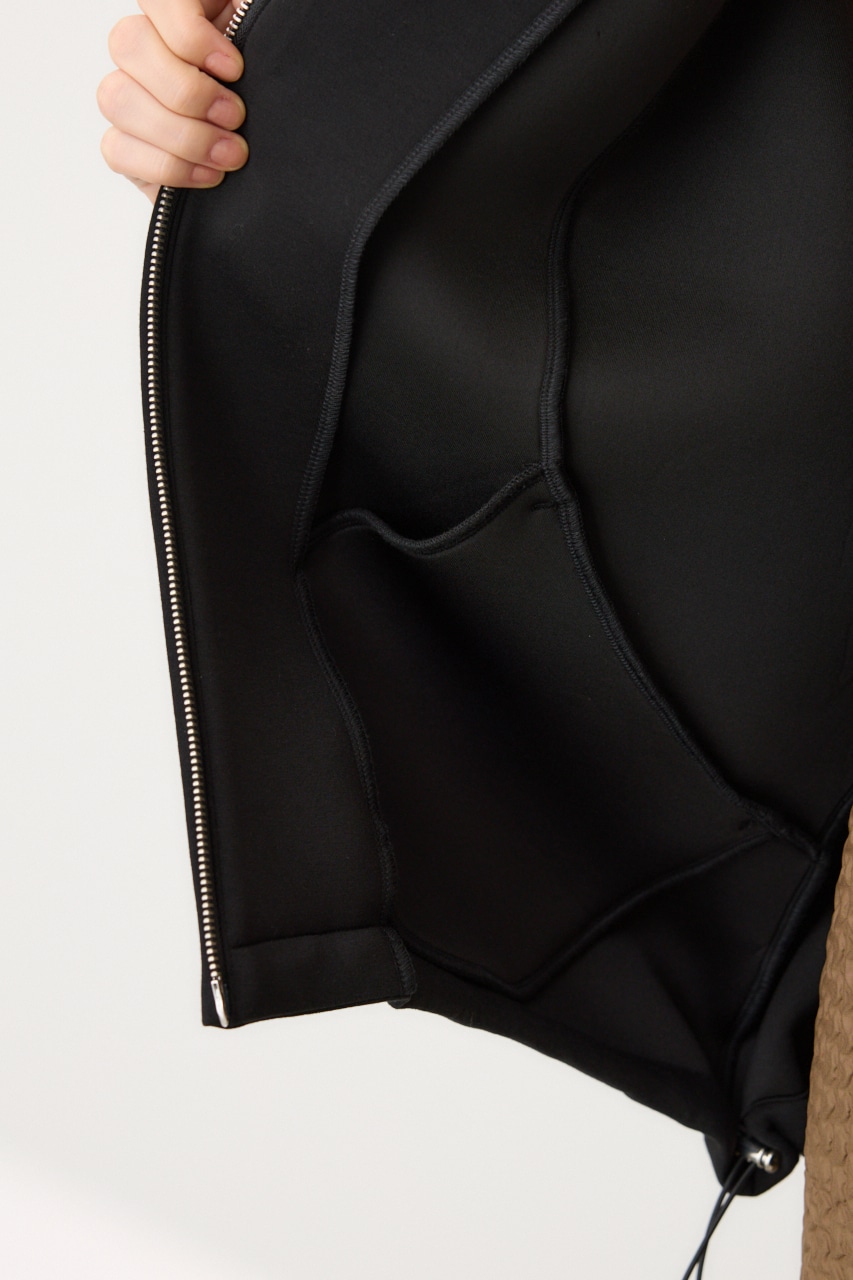 フォルムダンボールパーカー BLK FREE