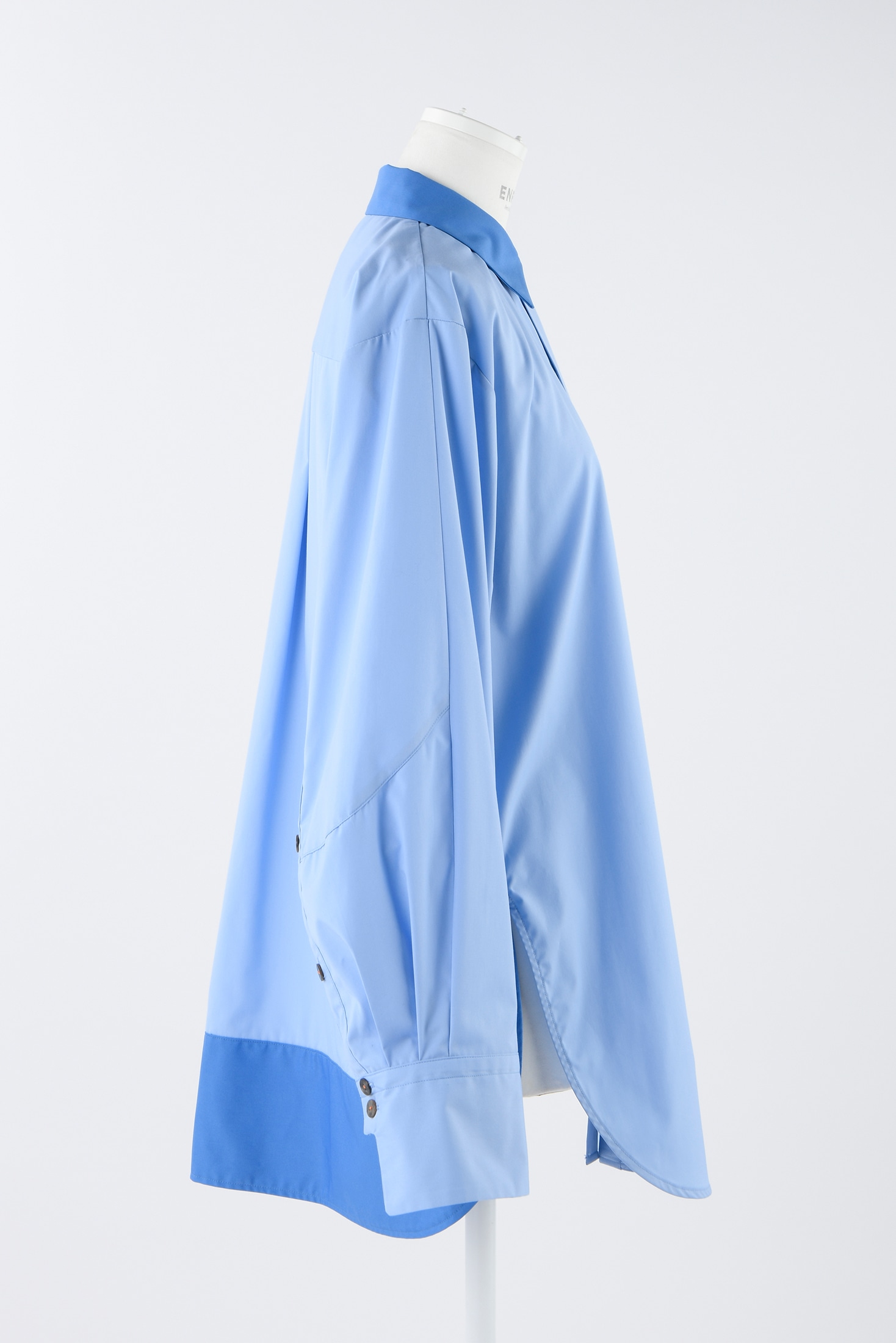 SOLID-SLEEVE SHIRT｜38｜WHT｜SHIRTS AND BLOUSES｜|ENFÖLD OFFICIAL 