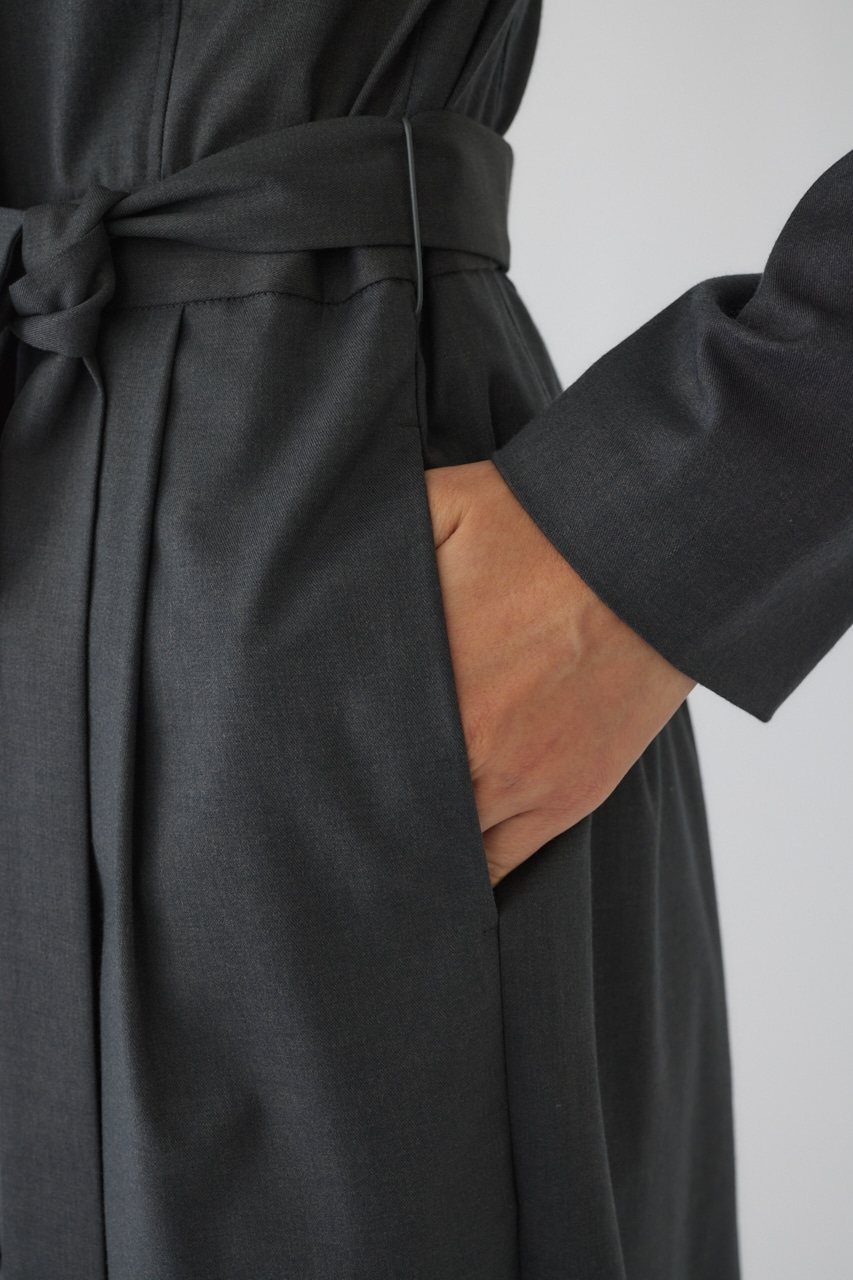 【LIMITED SALE】Double breasted all in one C.GRY 36