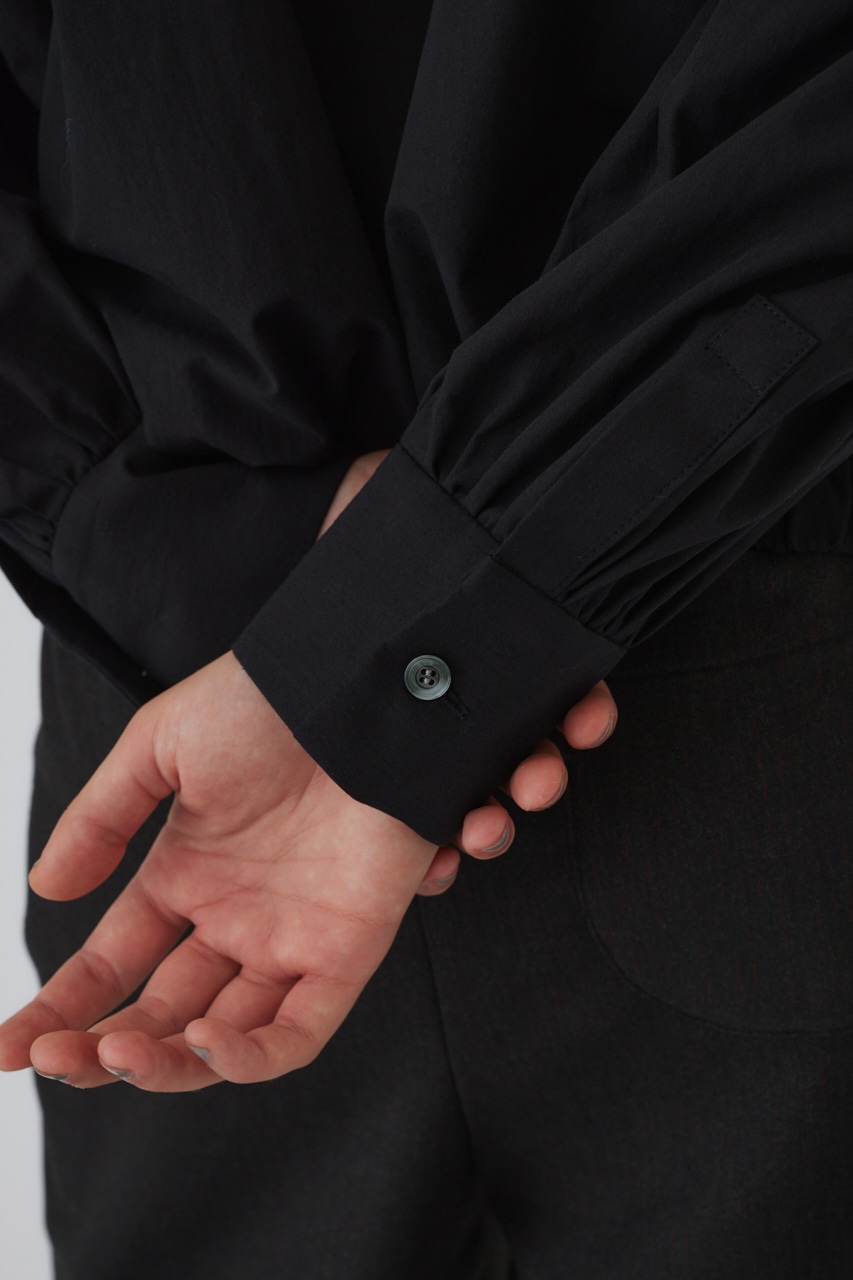 【LIMITED SALE】Oversized cocoon SH BLK FREE