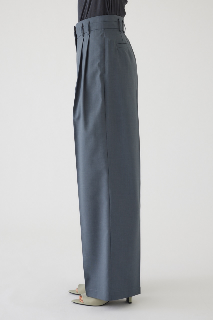 Double waist slacks GRY 38