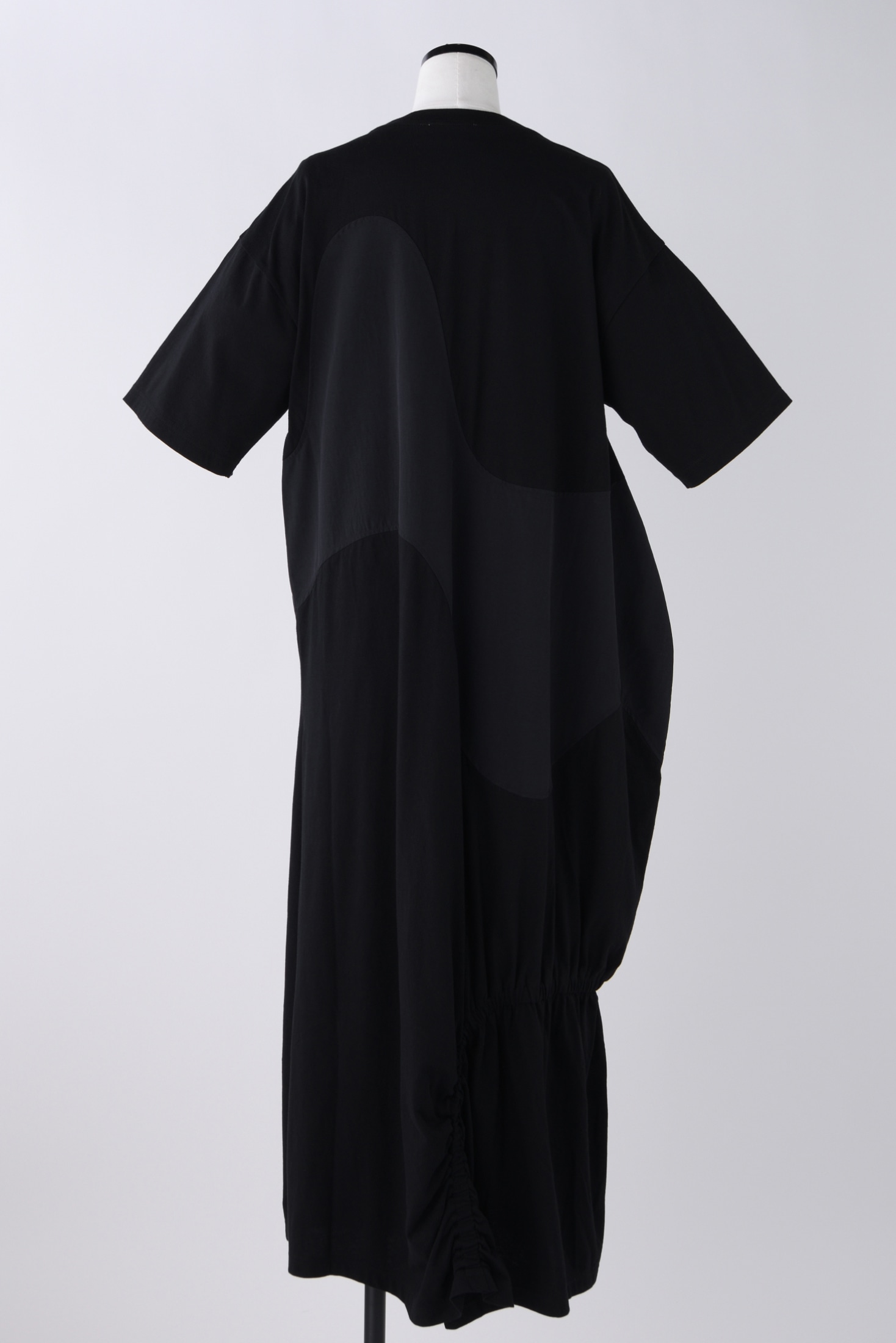 washable two-tone dress｜S｜BLK｜dress｜någonstans official online  