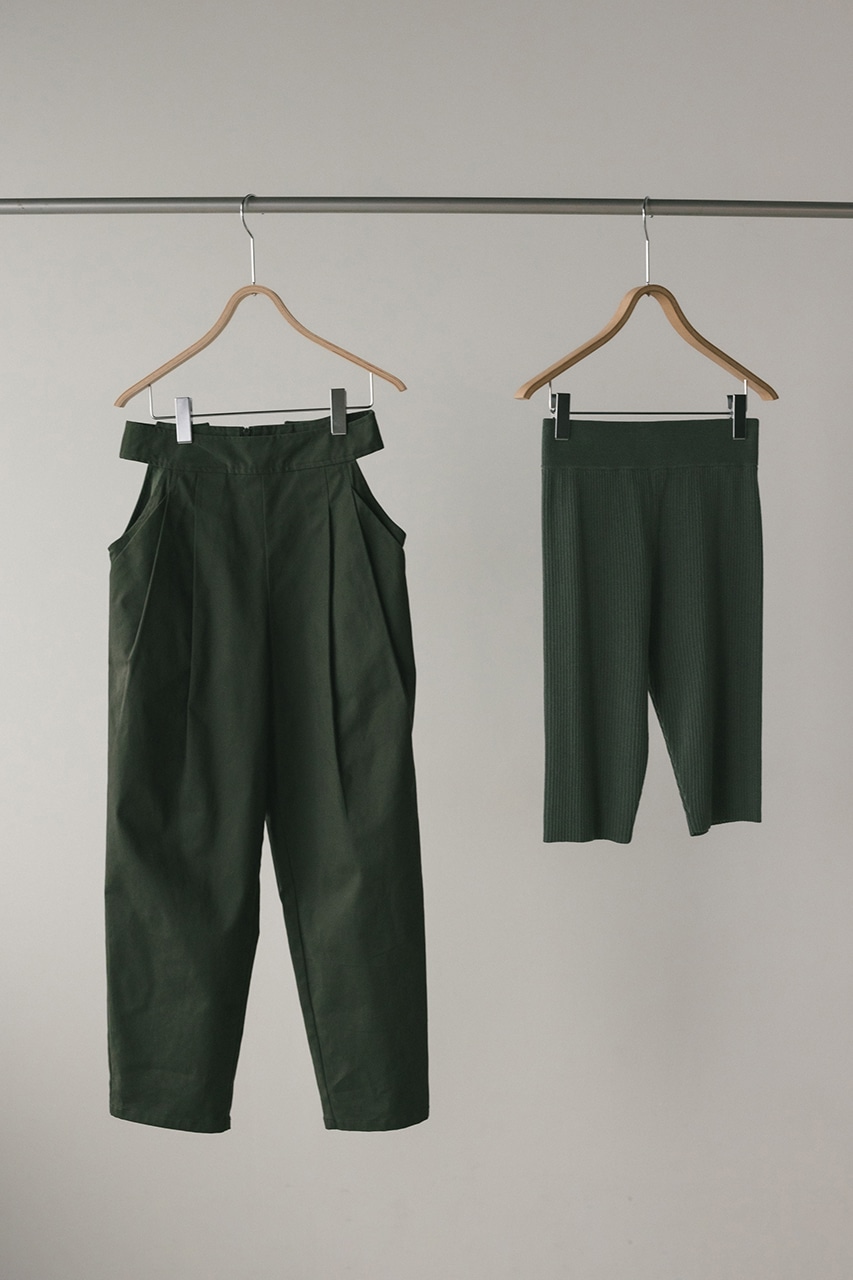 サイドホールレイヤードパンツ KHA M