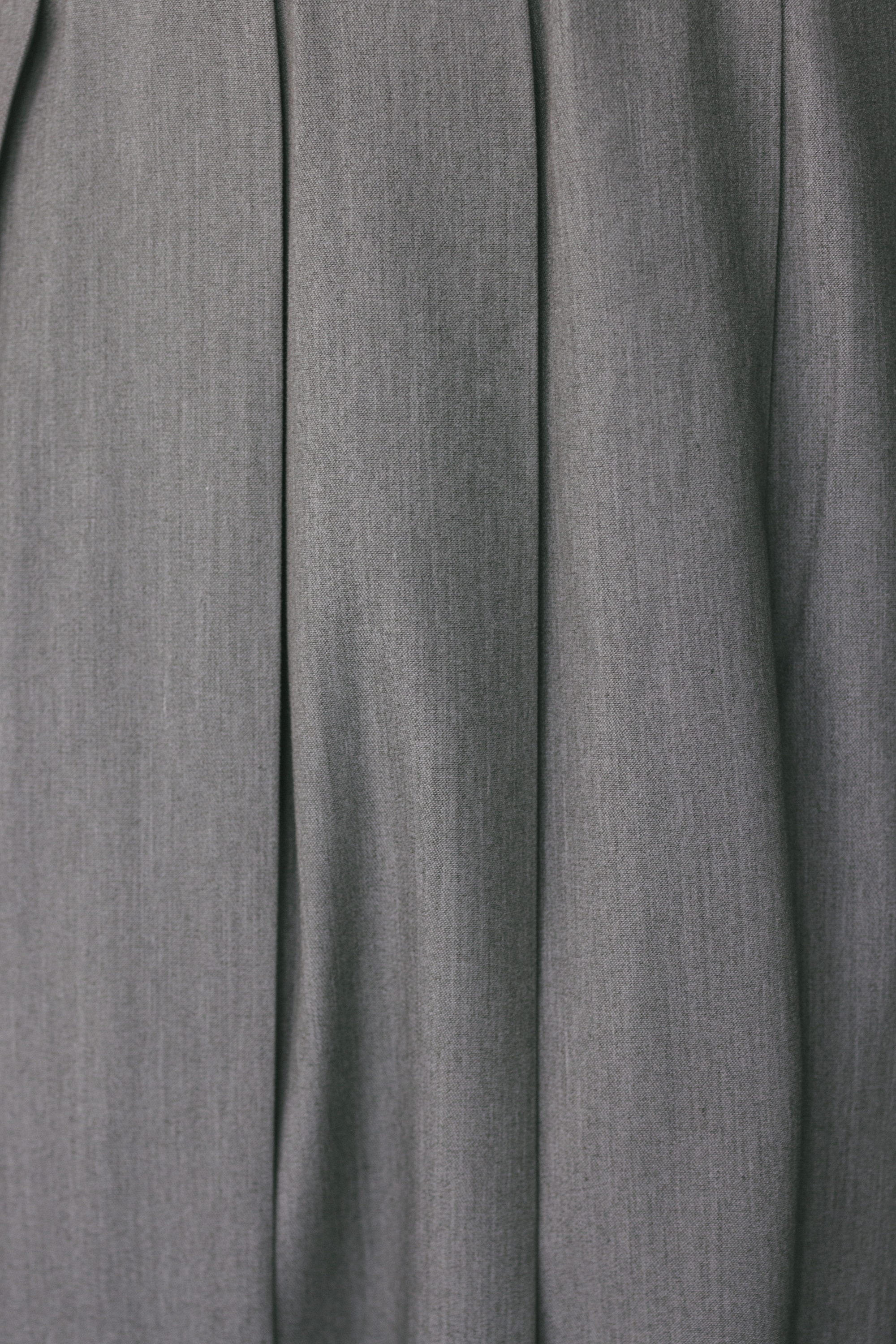 2WAYサイドオープンワイドプリーツスカート GRY S