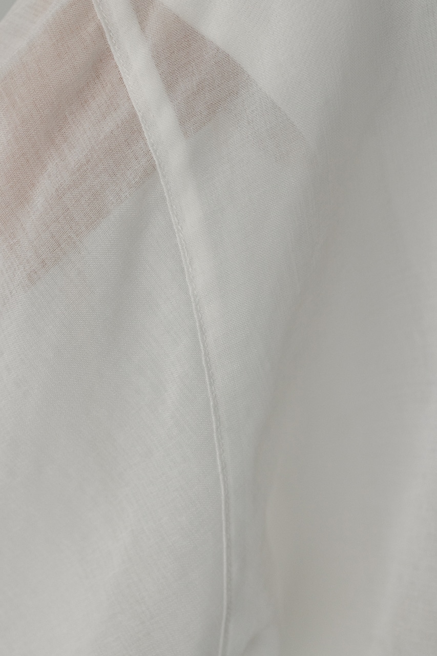 ルーズポケットシアーシャツ IVOY FREE