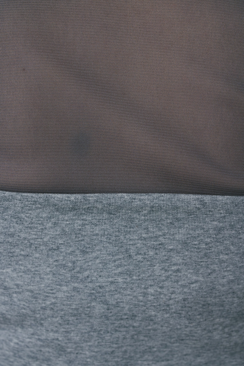 2ピーススクエアビスチェシアートップ GRY FREE