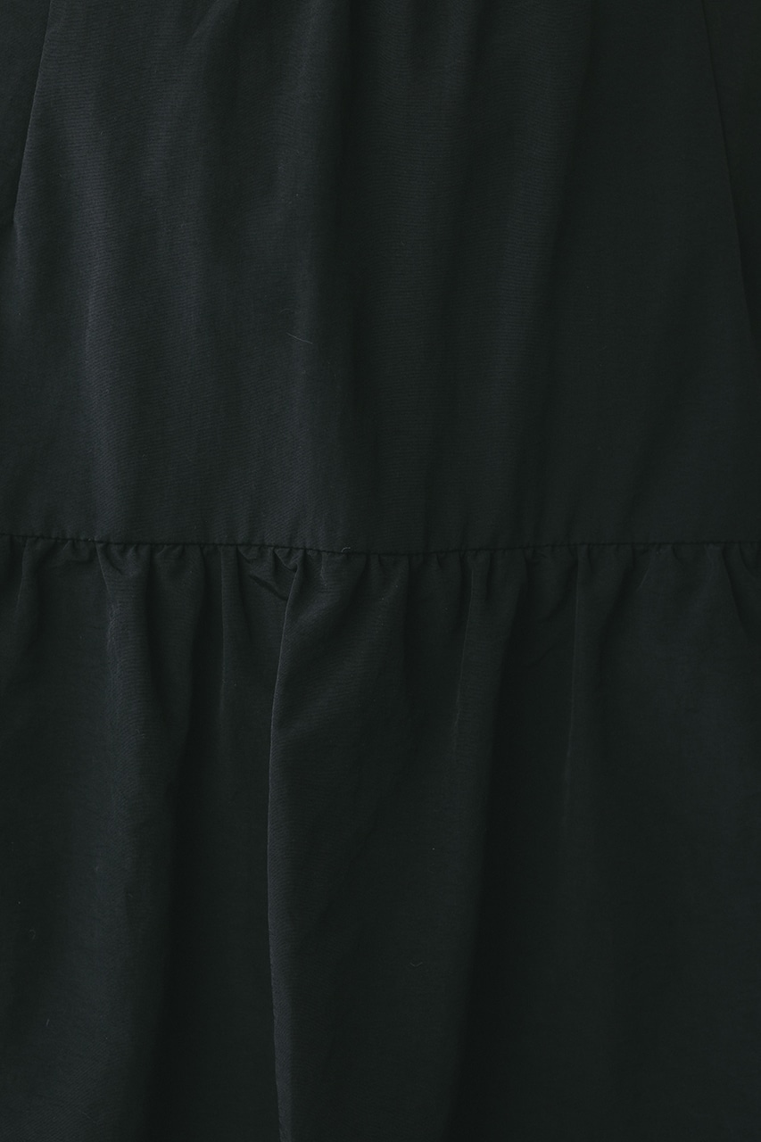 ティアードフレアスカート BLK M