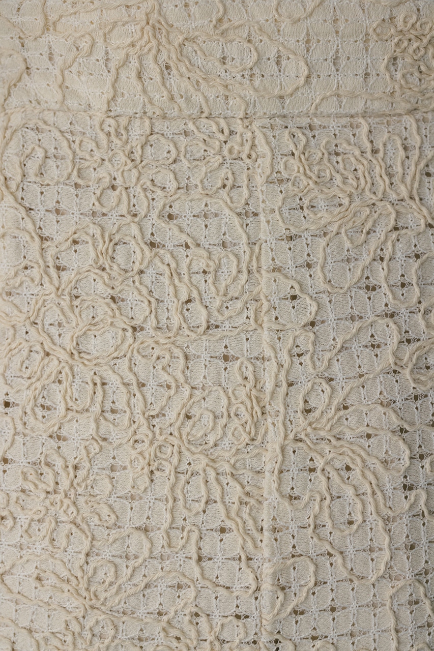 エンブロイダリーレーススカート IVOY S