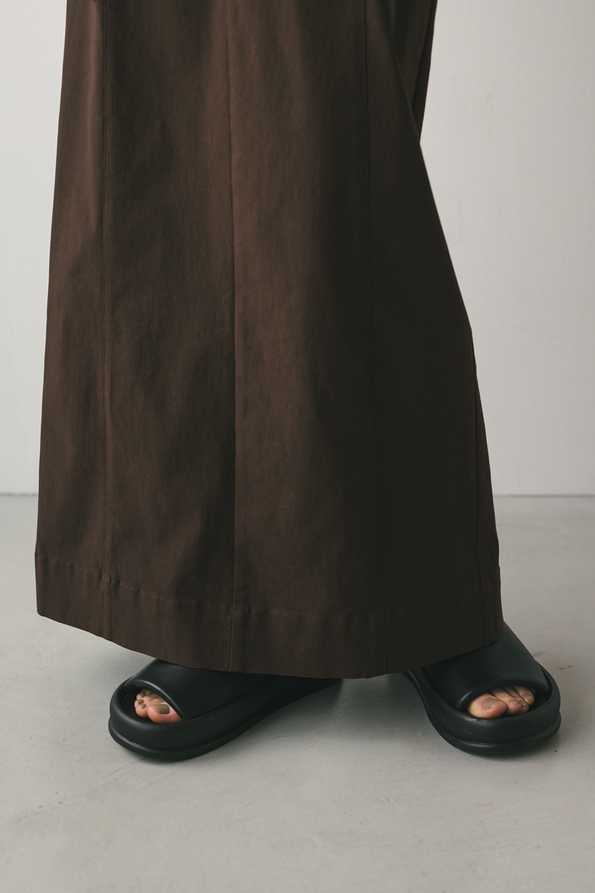 ハイストレッチタイトスカート BRN M