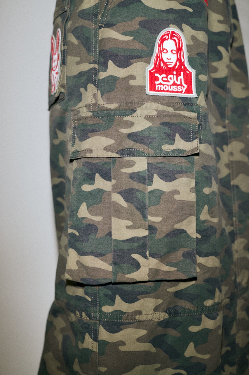 XG UTILITY CARGO スカート 柄GRN 2