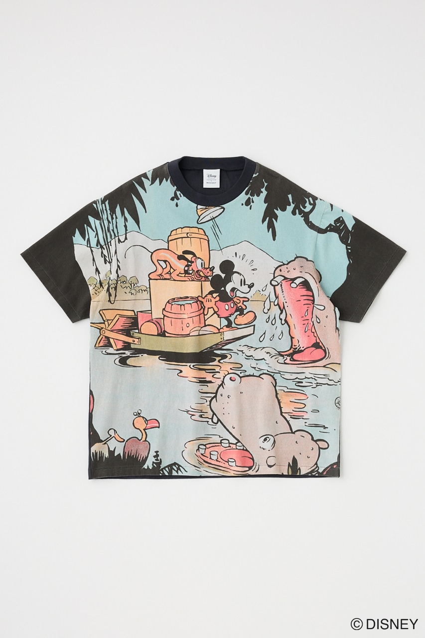 MD RETRO BIG Tシャツ / MICKEY BLK FREE