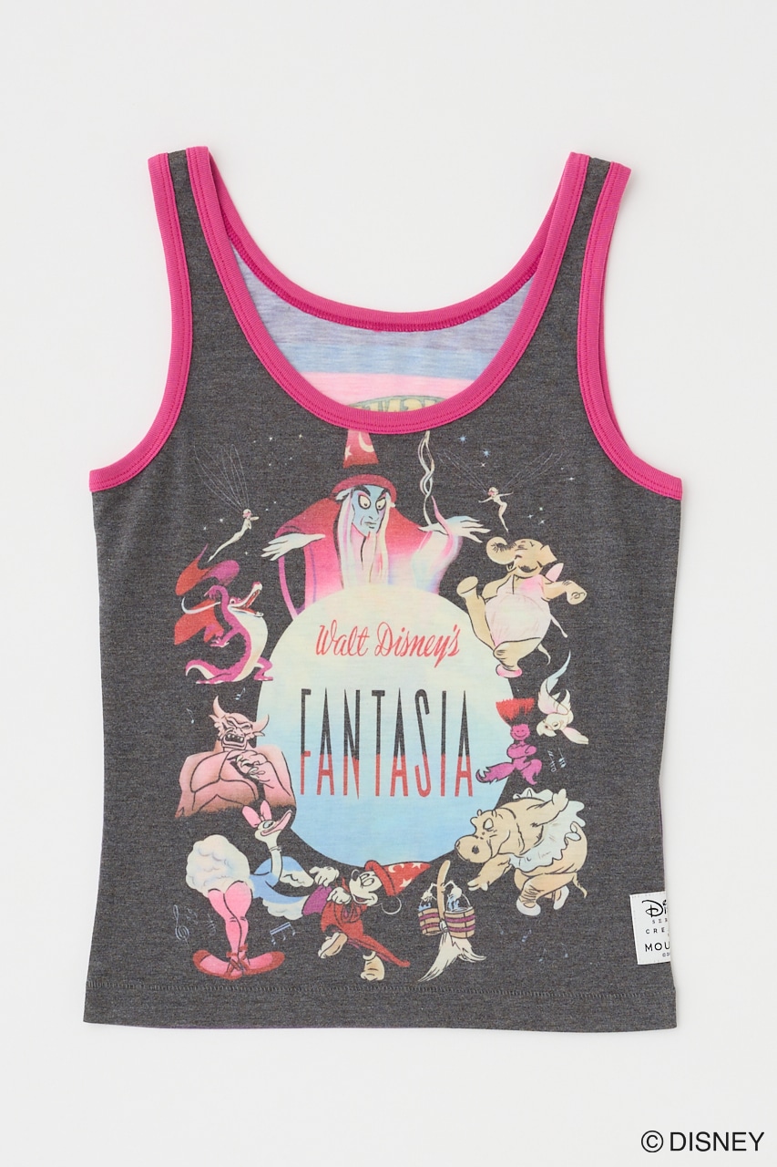 MD MIX POSTER タンクトップ / FANTASIA BLK FREE