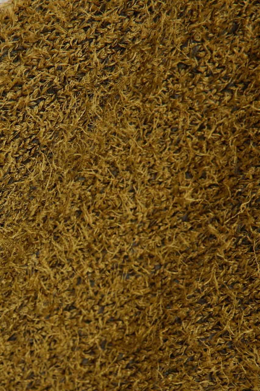 【PLUS】ショートボレロレイヤードセットニット D/YEL FREE