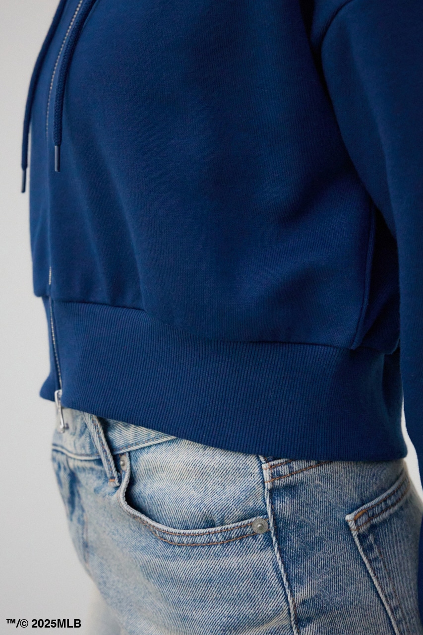 【MLB】ジップフーディー NVY FREE