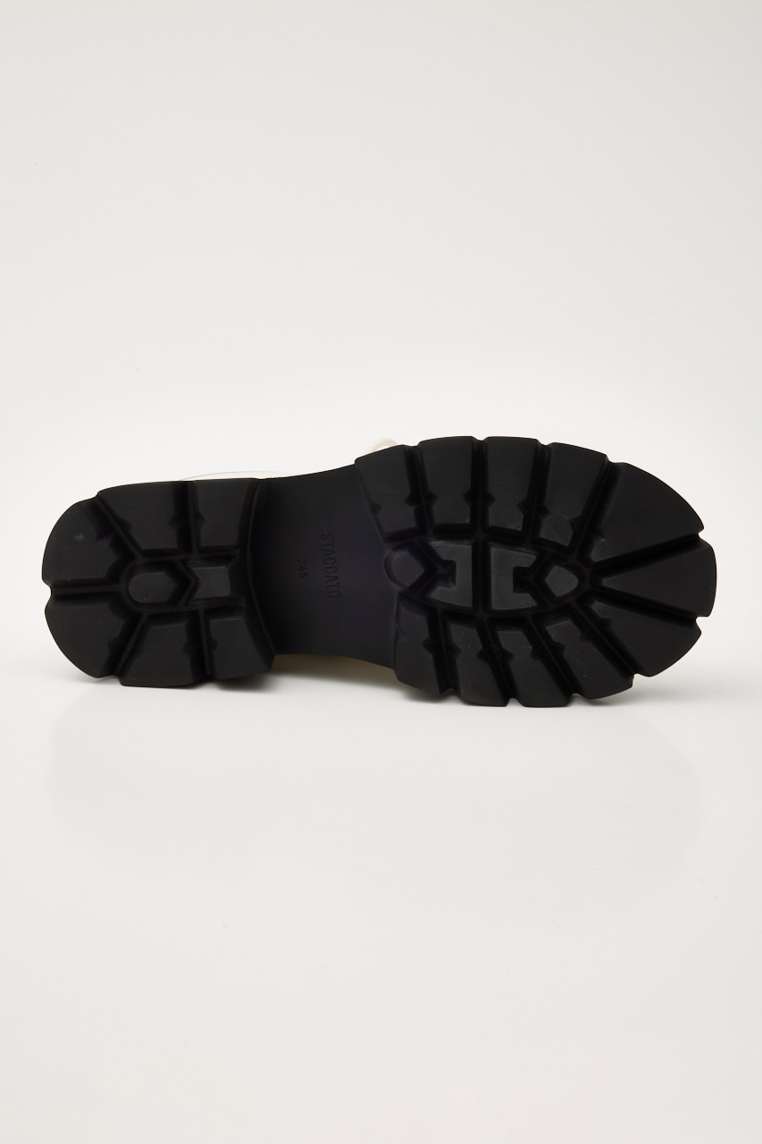 インボアコアレースアップブーツ WHT 24.5cm