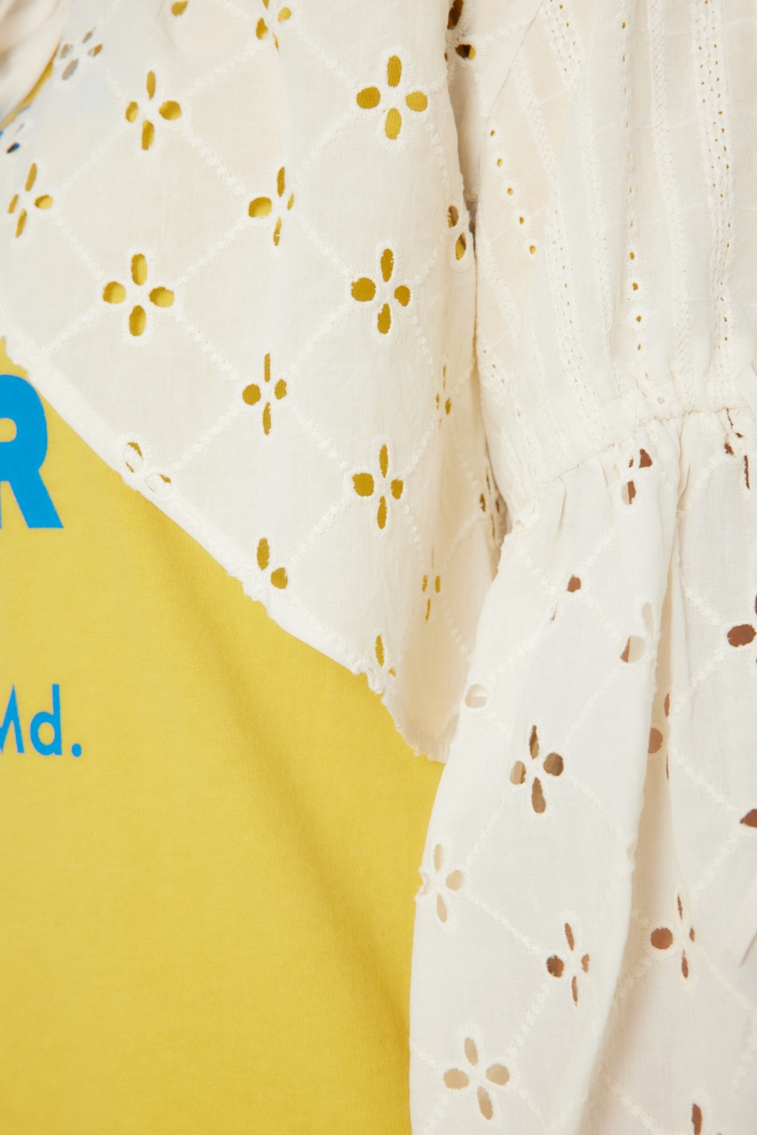 カットワークレースボレロ 2 IVOY FREE