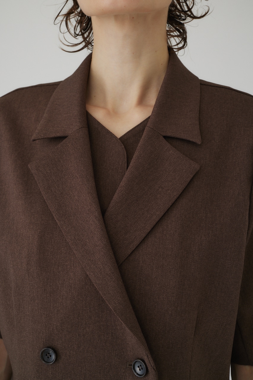 Double breasted middle JK BRN FREE