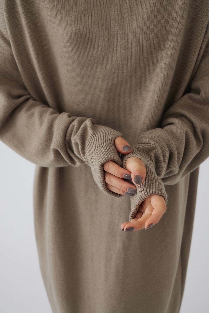 Covered knit OP GREIGE 38