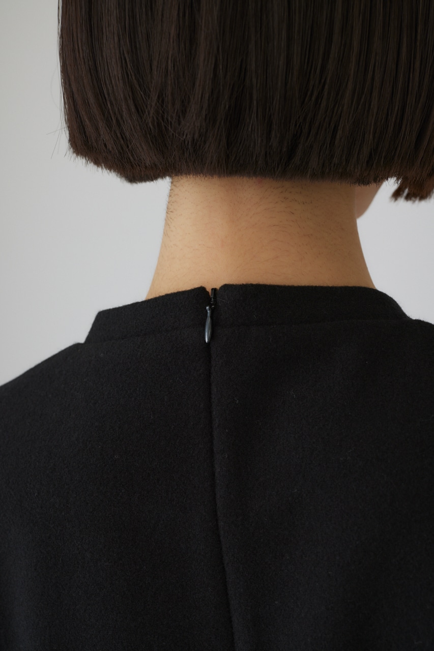 【LIMITED SALE】Warming jersey cropped PO BLK FREE