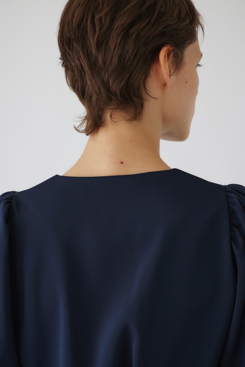 【LIMITED SALE】Volume sleeve short JK NVY FREE