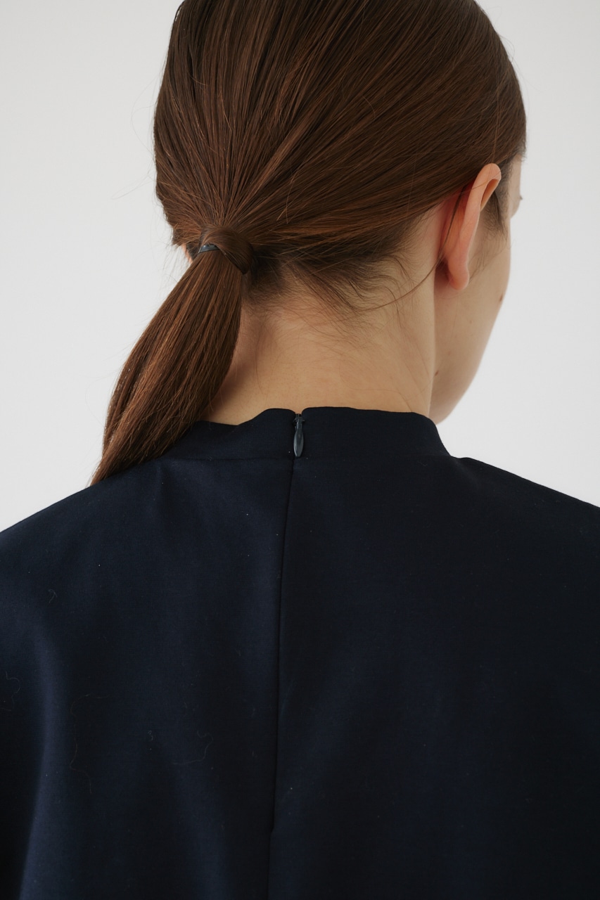 Mannish nosleeve cut tops NVY FREE