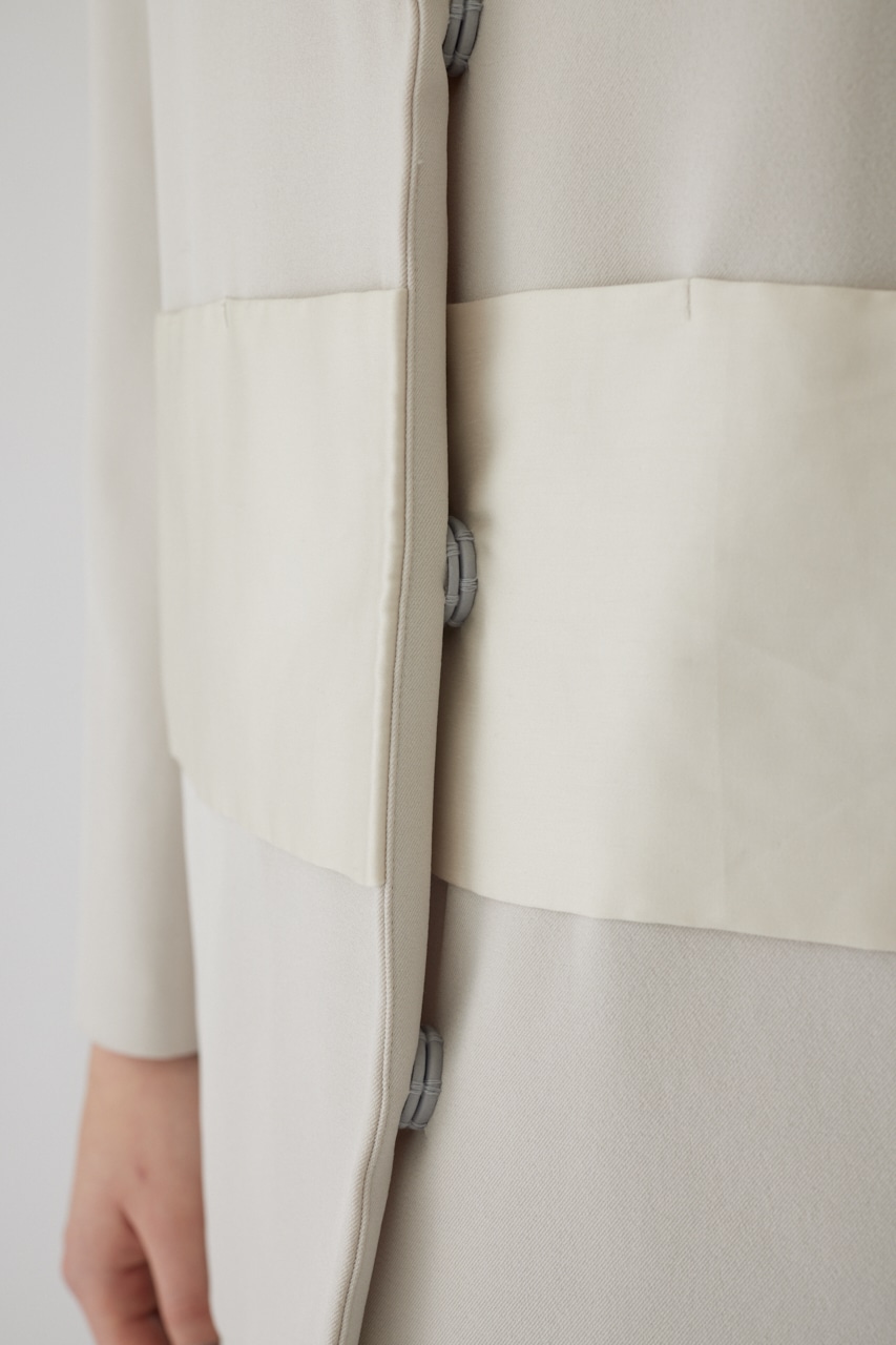 Fashionable tailored JK L/GRY FREE