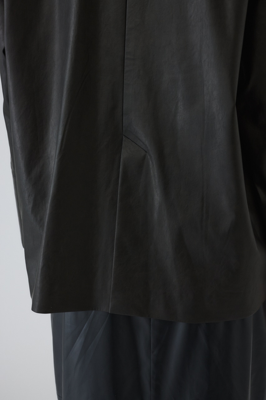 Leather like shirt JK BLK FREE