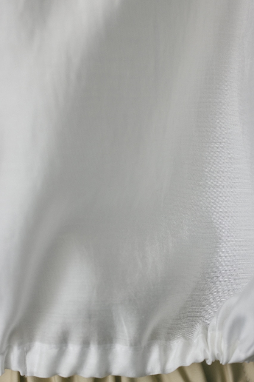 ショートシアーシャツ WHT FREE