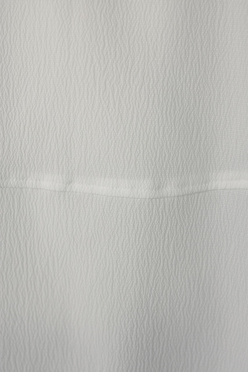 ニュアンスタックスリーブシャツ WHT FREE