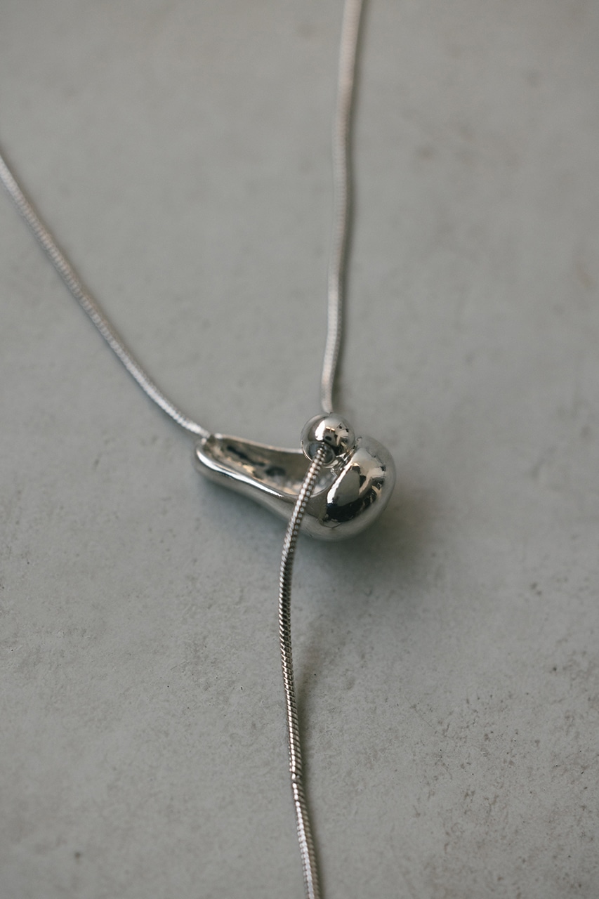 スネイクチェーンスライドネックレス SLV FREE