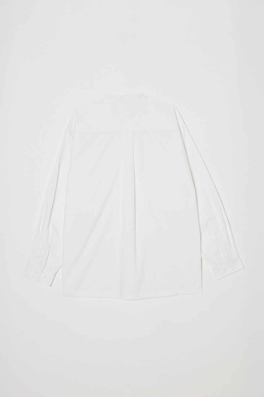 ビッグポケットフラップシャツ WHT L