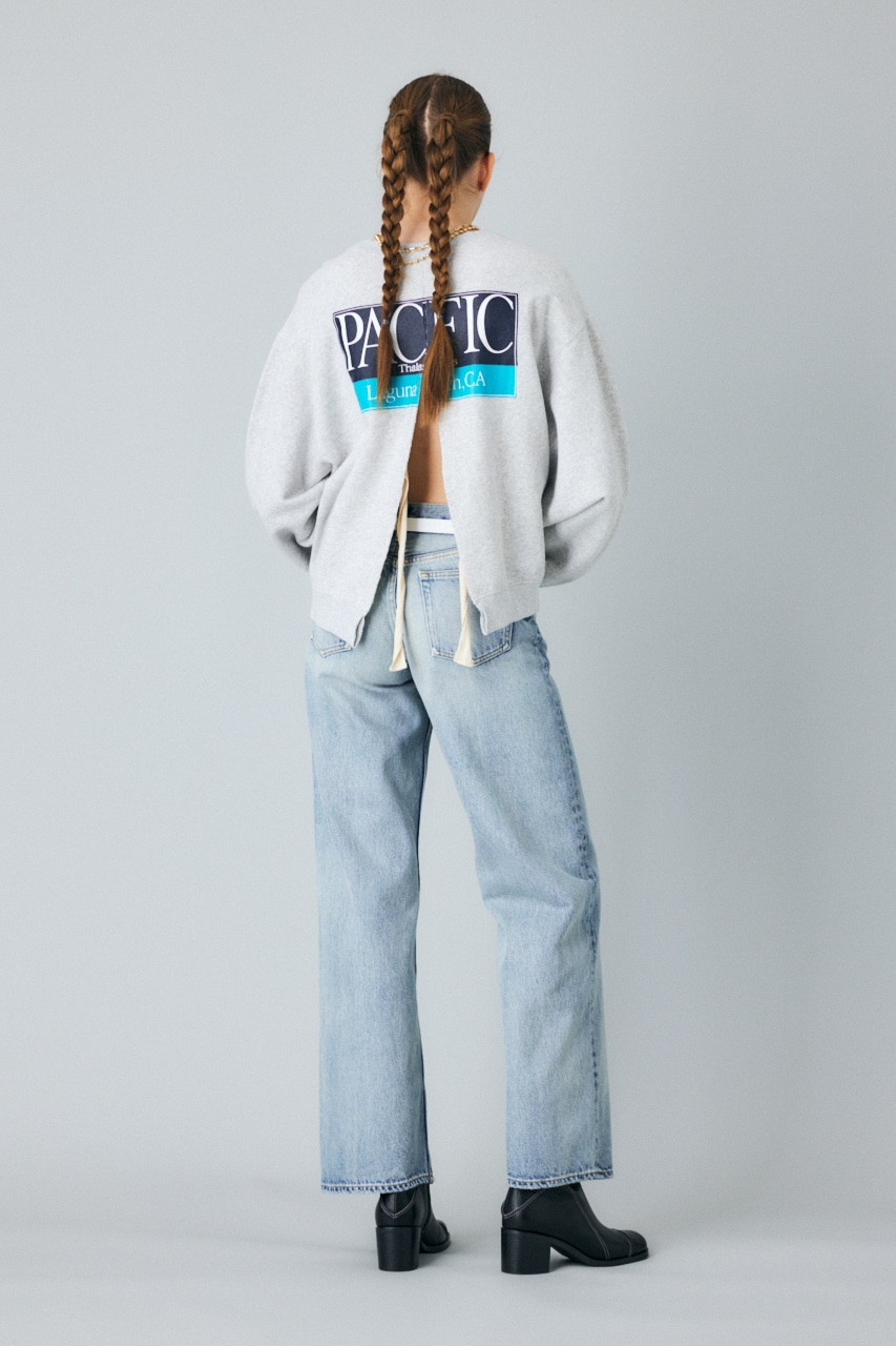 moussy 90S LOWRISE LOOSE STRAIGHT ローライズ