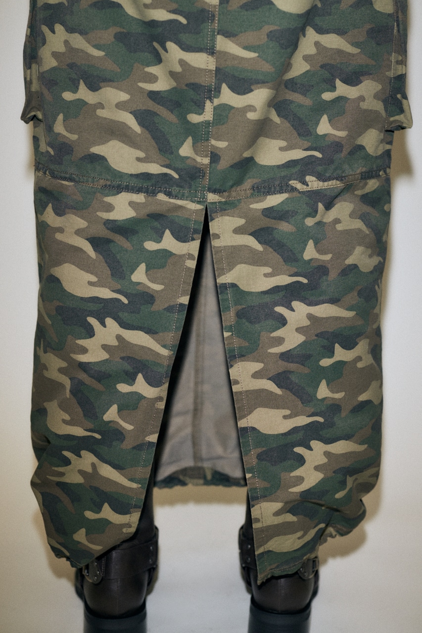 XG UTILITY CARGO スカート 柄GRN 2