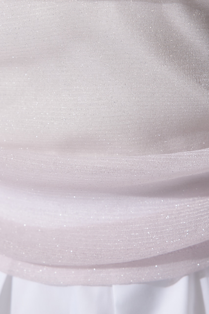 オフショルレディーラメトップス L/PNK FREE