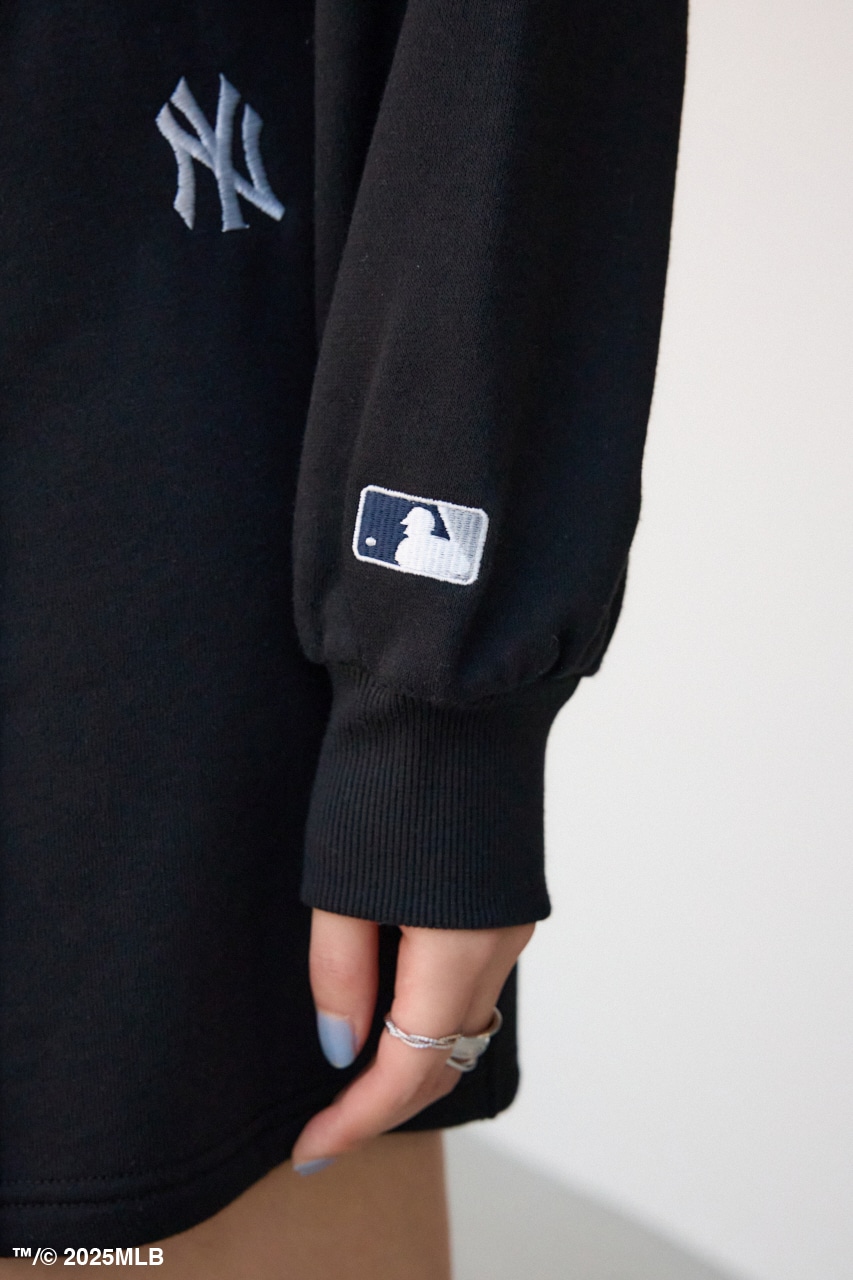 【MLB】ジップフーディー BLK FREE