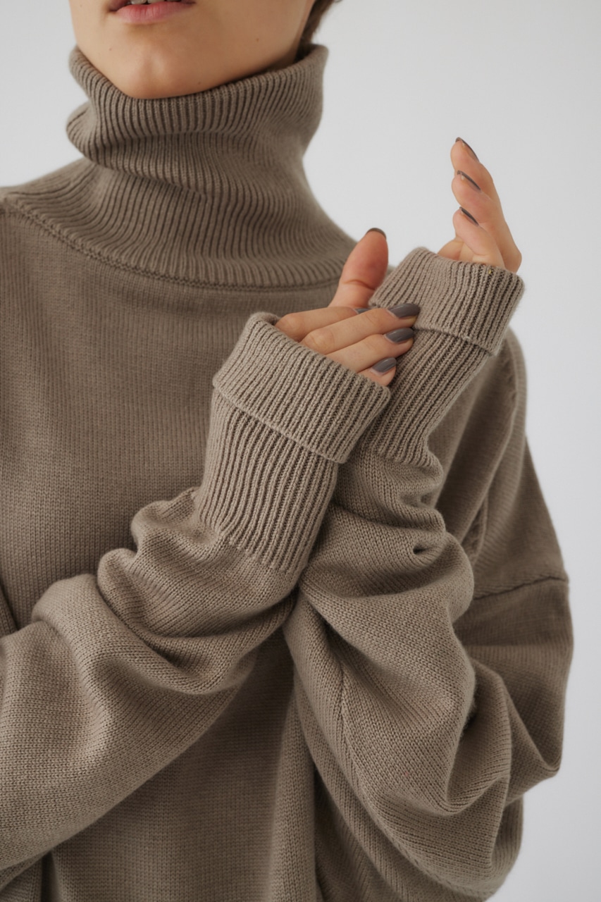 Covered knit OP GREIGE 38