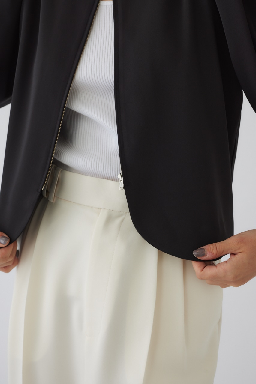 【LIMITED SALE】Volume sleeve short JK BLK FREE