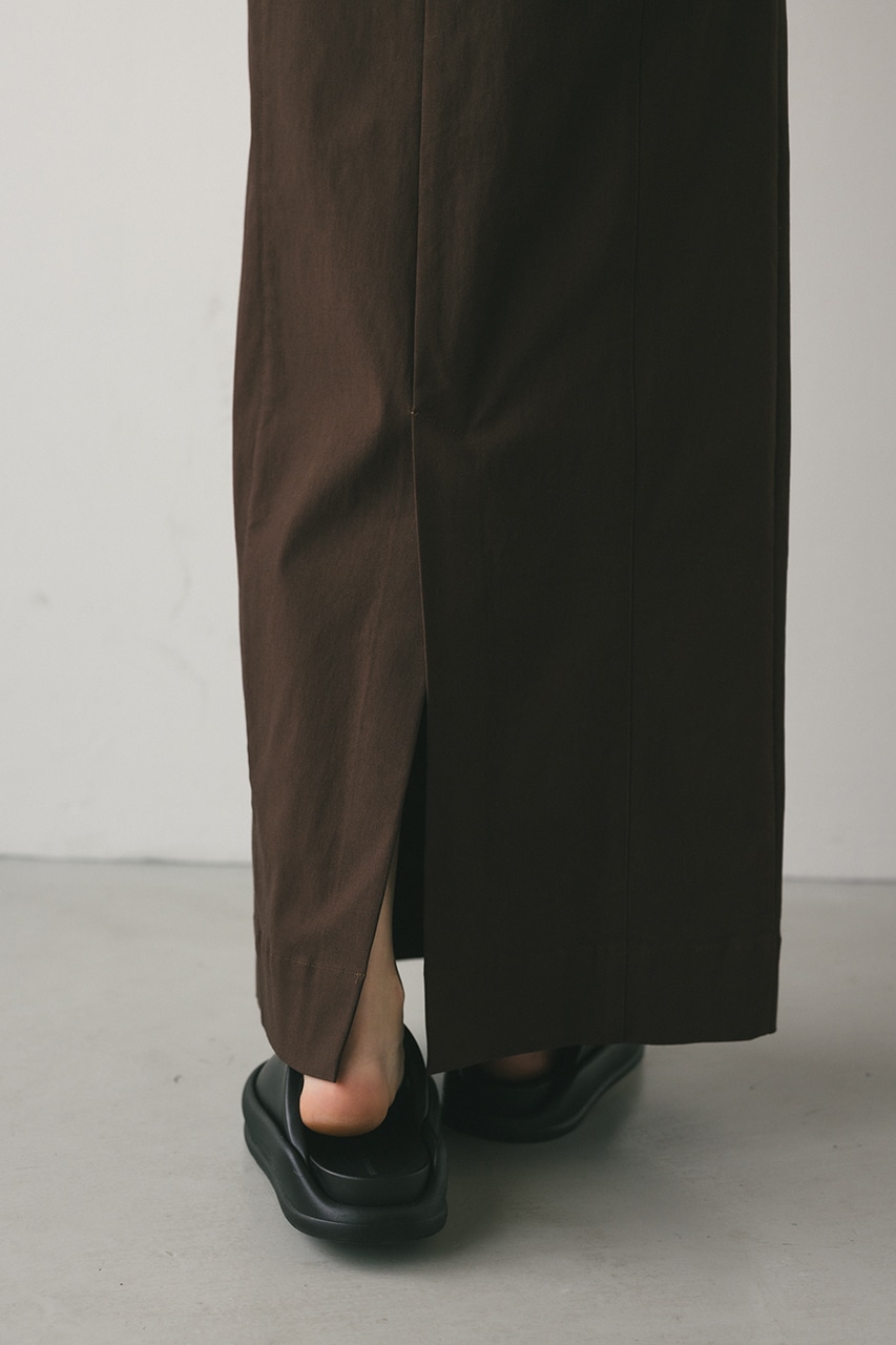 ハイストレッチタイトスカート BRN M