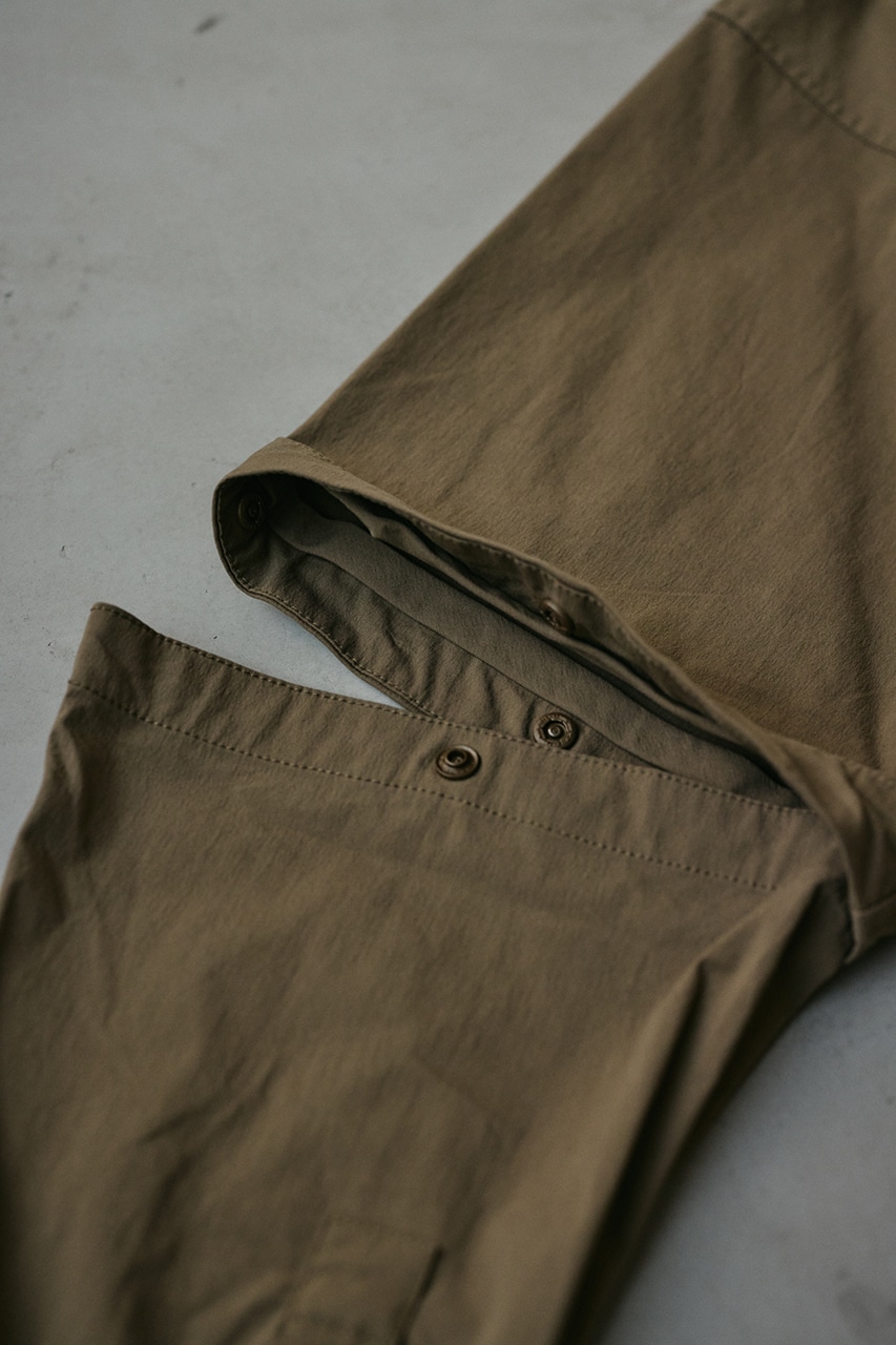 ACTIVE撥水デタッチャブルシャツ KHA M