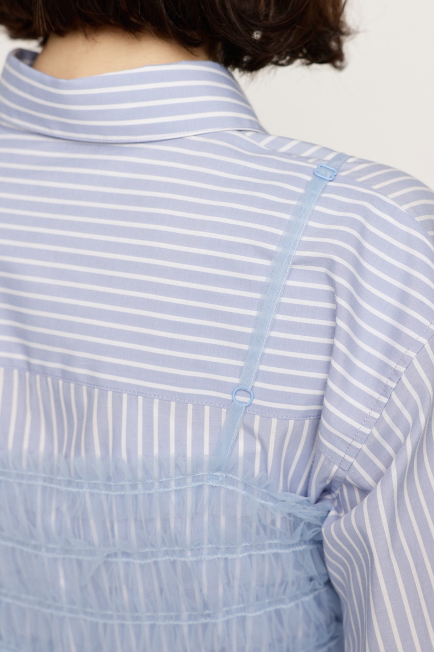 GATHER TULLE LACE SH 2P Multi_1 FREE