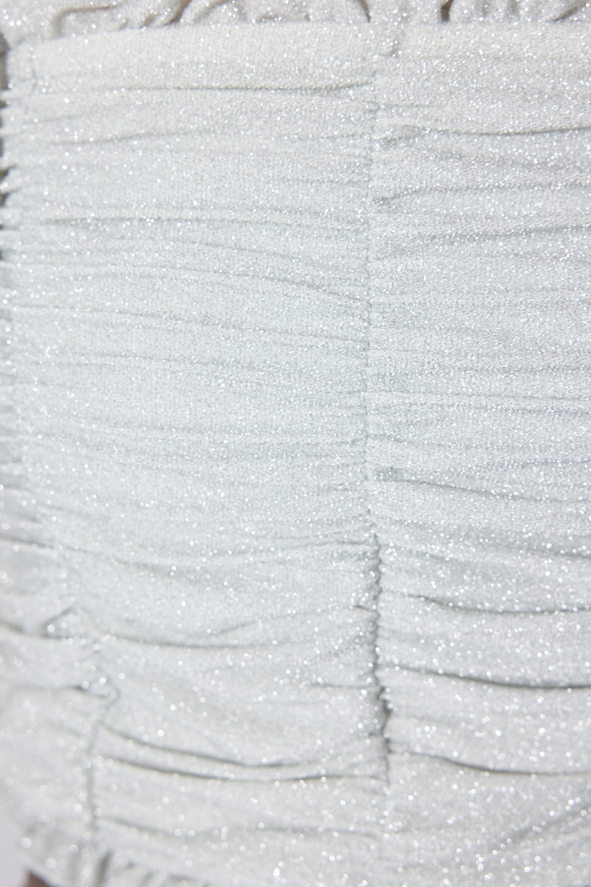 2WAYギャザーキャミトップス WHT FREE