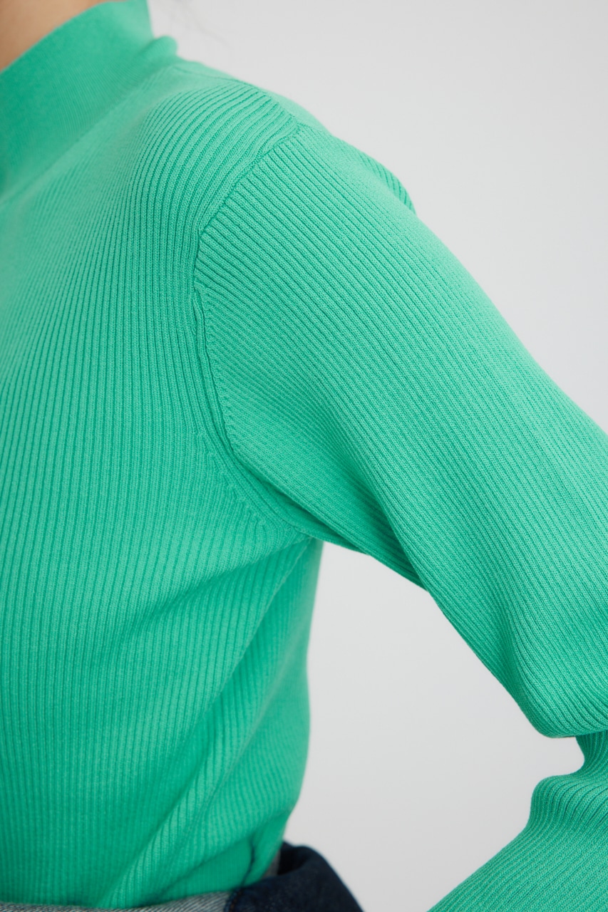 【PLUS】ショートボレロレイヤードセットニット NVY FREE