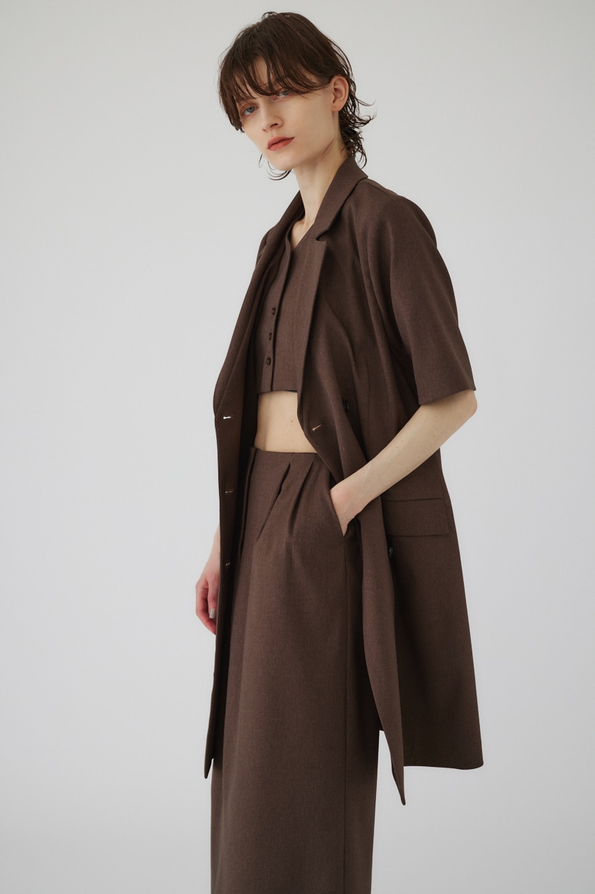 Double breasted middle JK BRN FREE