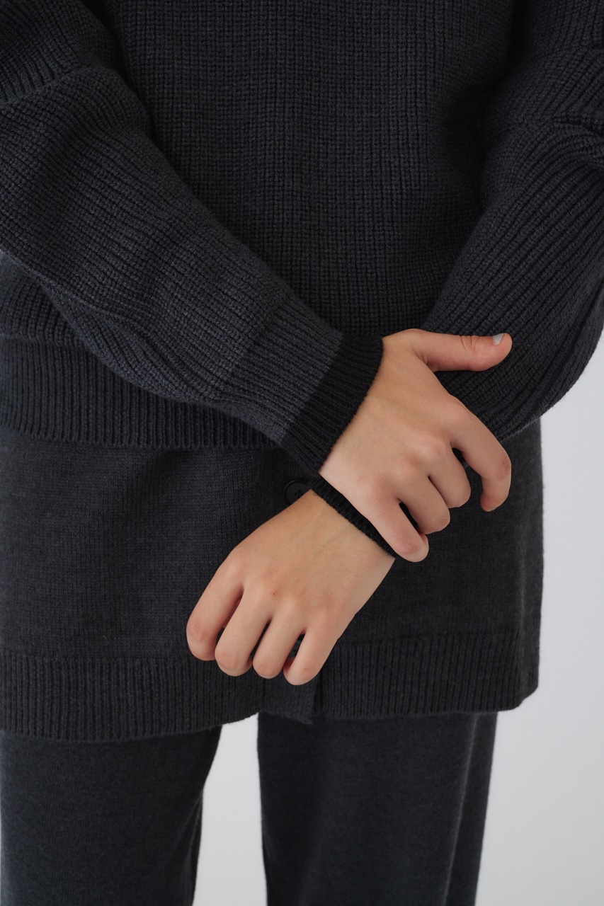【LIMITED SALE】4type oversized knit tops C.GRY FREE