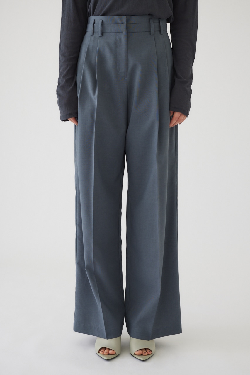 Double waist slacks GRY 38