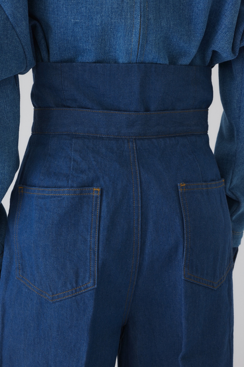 【LIMITED SALE】Corset denim PT BLU 38