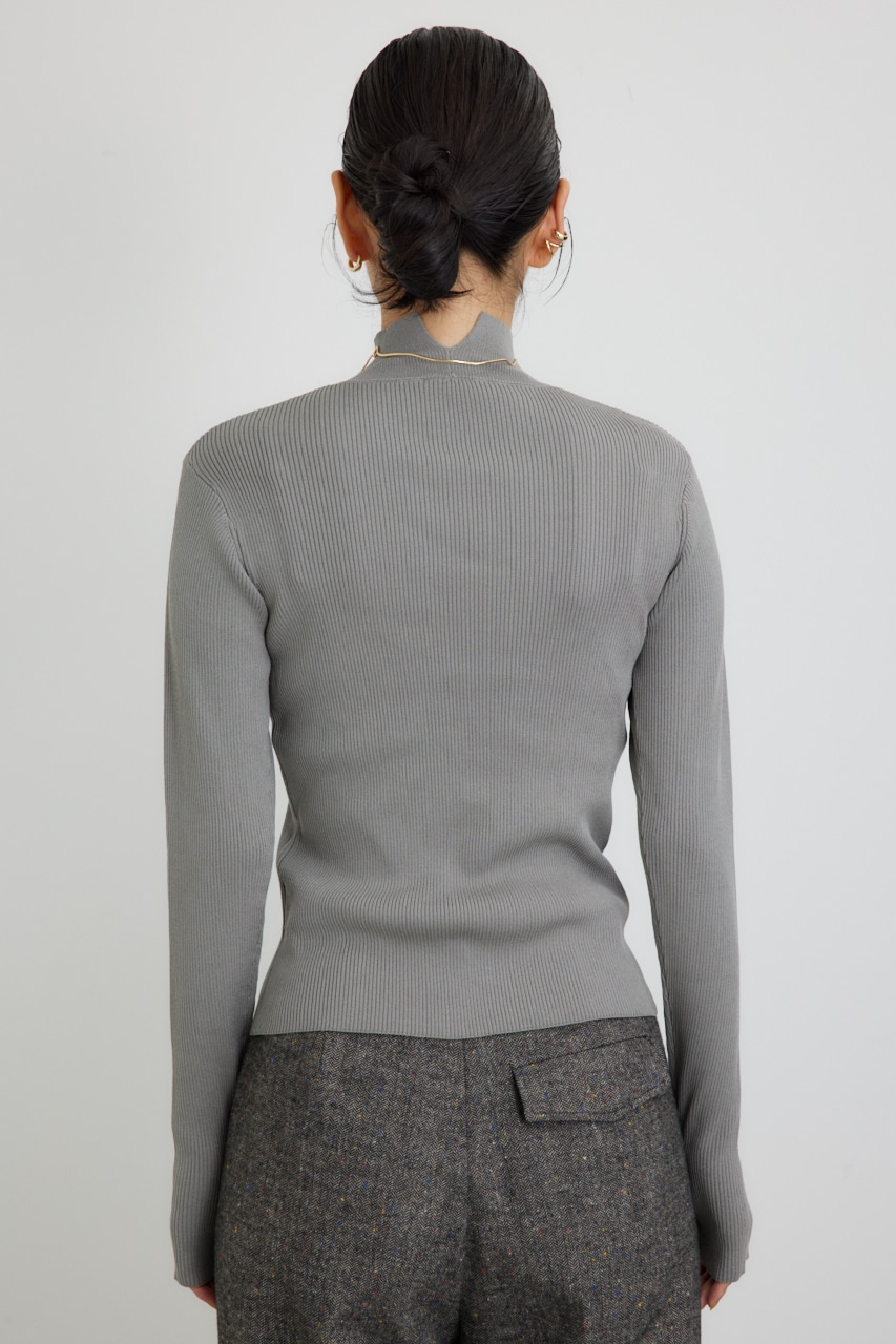 【PLUS】ショートボレロレイヤードセットニット D/YEL FREE