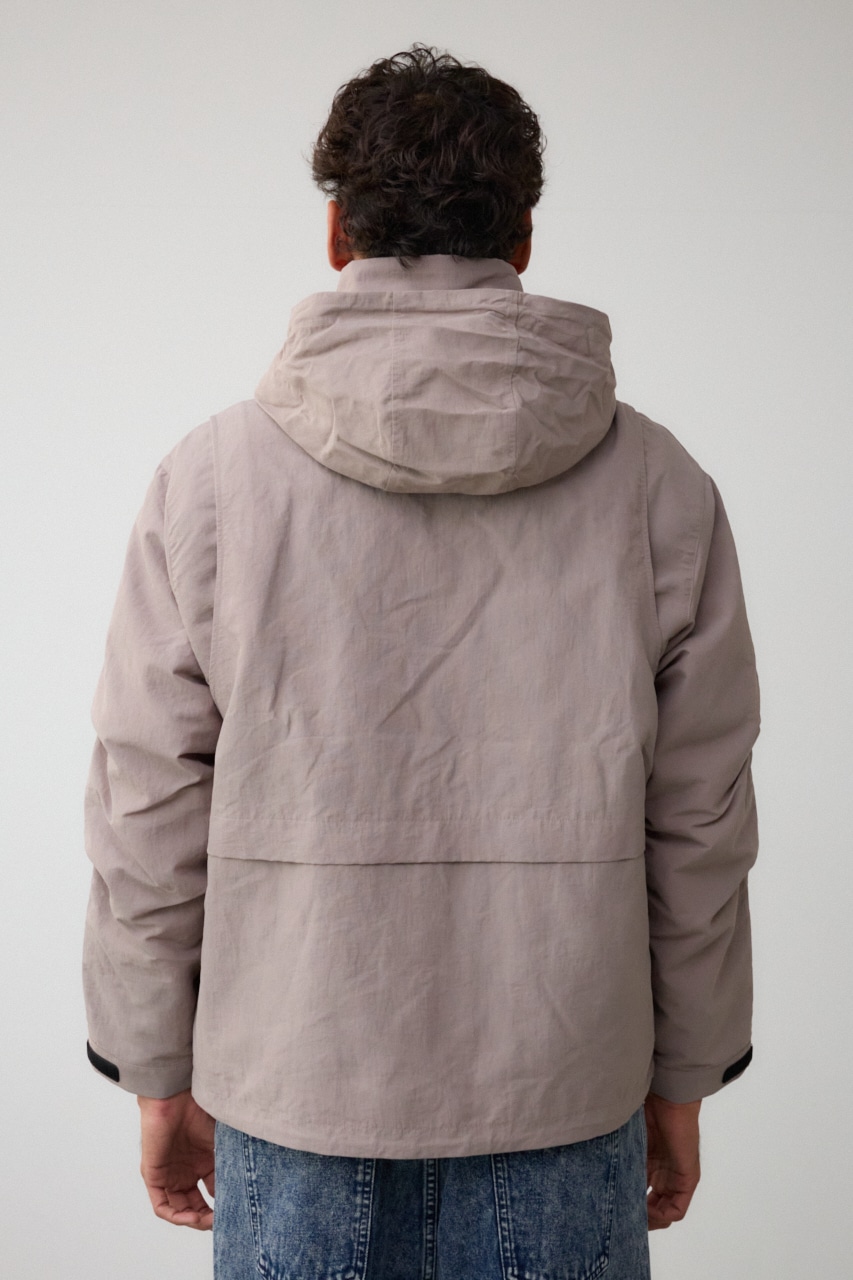 デタッチャブル2WAYブルゾン BEG FREE