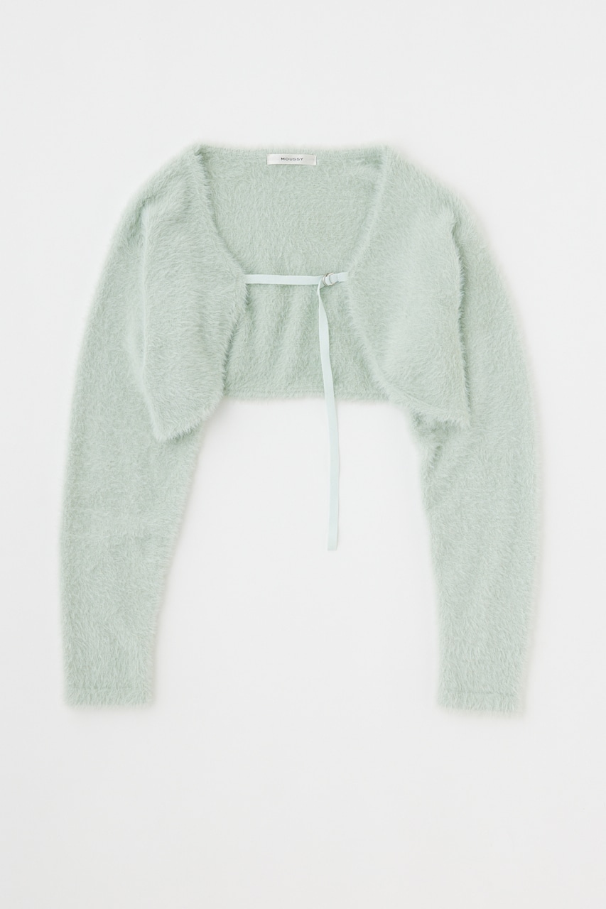 MOUSSY | SHAGGY KNIT ボレロ＆タンク (ニット ) |SHEL 