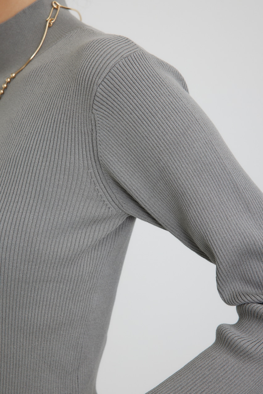 【PLUS】ショートボレロレイヤードセットニット D/YEL FREE